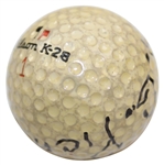 Henry 'H.G.' Picard Signed Wilson K-28 Logo Golf Ball JSA #YY19490