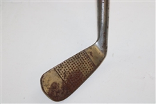 Replica A.L. Johnson & Co. Freddy Club with Shaft Stamp - Memorial Tournament Display