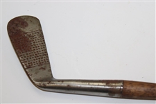 Replica A.L. Johnson & Co. Freddy Club with Shaft Stamp - Memorial Tournament Display