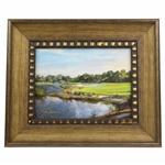 Jack Nicklaus Signed Bears Club Artist Enhanced Giclée on Canvas by Maggio - Deluxe Framed JSA ALOA