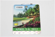 2012 Masters Embroidered Flag with SERIES 2012 Masters Badge #R16698