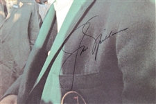 Jack Nicklaus Signed Masters Green Jacket Magazine Page JSA ALOA