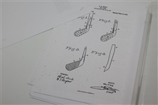 Mackie Golf Club Patent Paper Booklet - Patented June 2, 1914