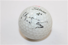MLB Legend Mark McGwire Signed Titleist 4 Logo Golf Ball JSA ALOA