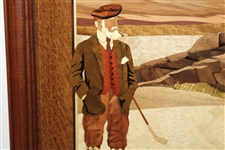 The Tony Jacklin Collection 'The Swilken Burn' Engraved Wood Display