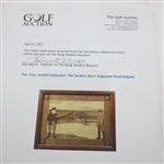 The Tony Jacklin Collection 'The Swilken Burn' Engraved Wood Display
