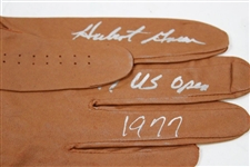 Bolt, Furgol, Furyk & Five (5) other US Open Champions Signed Golf Gloves JSA ALOA