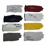 Jacklin, Graham, Casper & Five (5) other US Open Champions Signed Golf Gloves JSA ALOA