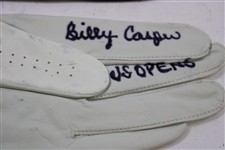 Jacklin, Graham, Casper & Five (5) other US Open Champions Signed Golf Gloves JSA ALOA