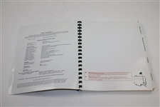 2002 Masters Tournament Official Media Guide/Book
