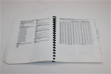 2002 Masters Tournament Official Media Guide/Book