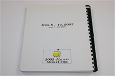 2002 Masters Tournament Official Media Guide/Book