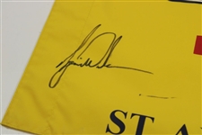 Tiger Woods Signed 2000 The OPEN at St Andrews Flag JSA ALOA