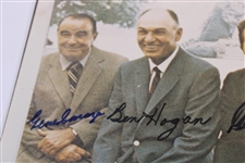 'Grand Slam' Hogan, Sarazen, Player & Nicklaus Signed Photo JSA ALOA