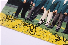 Masters Intl. Champs Seve, Langer, Lyle, Woosnam Olazabal & Faldo Signed Photo JSA ALOA
