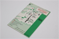 Five (5) Masters Tournament Spectator Guides - 1973, 1975, 1978, 1987, 1997 & 2022