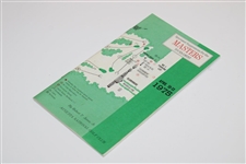 Five (5) Masters Tournament Spectator Guides - 1973, 1975, 1978, 1987, 1997 & 2022