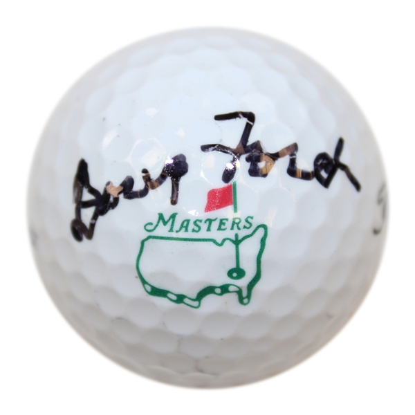 Doug Ford Signed Titleist Masters Logo Golf Ball JSA ALOA