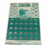 Help Us Defeat Leukemia Jack Nicklaus Image Promotional/Advertisement Coins Card