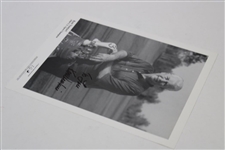 Ken Venturi Signed B&W I.G.O. Promotional Picture - Personalized JSA ALOA