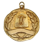 Danny Edwards Unmarked Pre-Swing Golfer Medallion - Undated