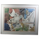 Ltd Ed #1/1700 EGO-Pro-Am Tournament Lithograph Signed by Artist B. Turner - Framed