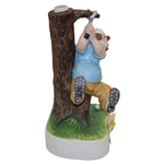 Bing's 40th Golfer Wrapped Around Tree Whiskey Decanter - Missing Stopper