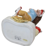 Bing's 40th Golfer Wrapped Around Tree Whiskey Decanter - Missing Stopper
