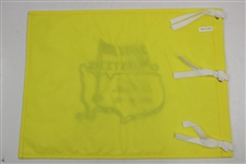 Nick Faldo Signed 2011 Masters Embroidered Flag with '1989-90-96' JSA ALOA