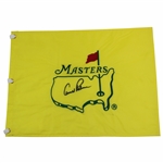 Arnold Palmer Signed Undated Masters Embroidered Flag JSA ALOA