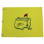 Jack Nicklaus Signed Undated Masters Embroidered Flag with Years Won JSA ALOA