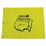 Jack Nicklaus Signed 2020 Masters Embroidered Flag JSA ALOA