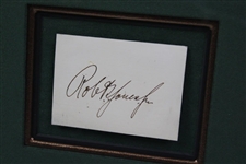 Bobby Jones Signed Cut Signature With Photo Framed PSA #AN06447 - Auto Grade 10