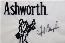 Fred Couples Signed Ashworth Embroidered Flag Poster PSA #AM60527