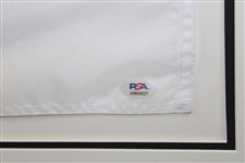 Fred Couples Signed Ashworth Embroidered Flag Poster PSA #AM60527