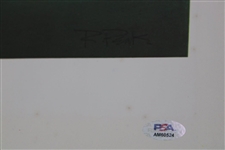 Jack Nicklaus Signed Post Swing Artist Bob Peak 'Living Legends' Print #88/1000 PSA #AM60524