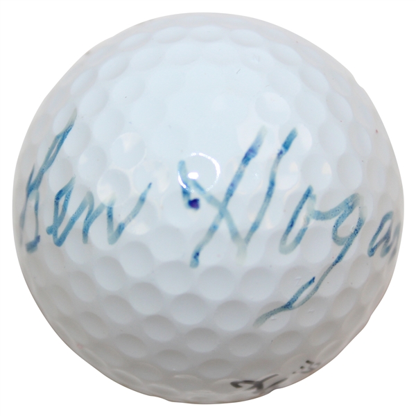 Ben Hogan Signed Hogan 4 Logo Golf Ball PSA #AN06404