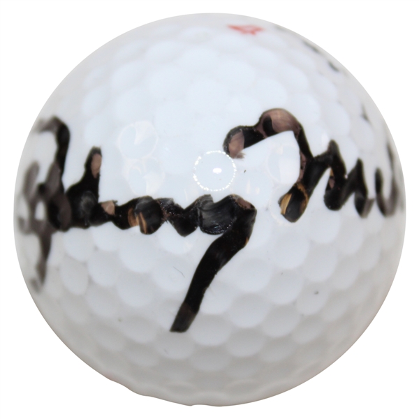 Johnny Miller Signed Titleist 4 Logo Golf Ball PSA #AN06374