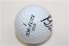 Gary Player Signed Top Flite Tour 1 Logo Golf Ball PSA #AN063742