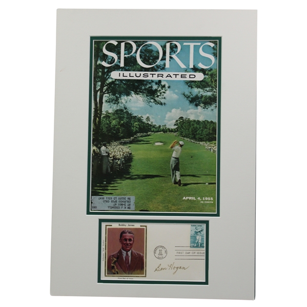 Ben Hogan Signed Cut Signature Magazine Display Poster PSA #AN06407