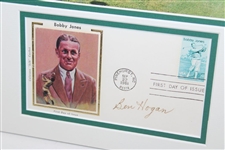 Ben Hogan Signed Cut Signature Magazine Display Poster PSA #AN06407