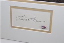 Sam Snead Signed Cut Signature Magazine Display Poster PSA# AM60541