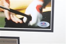 Arnold Palmer Signed 1996 Reagan Distinguished American Award Poster Display PSA #AM60523