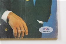 Jack Nicklaus Signed April 10th 1967 Sports Illustrated Magazine PSA# AM60419