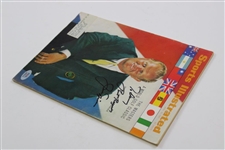 Jack Nicklaus Signed April 10th 1967 Sports Illustrated Magazine PSA# AM60419