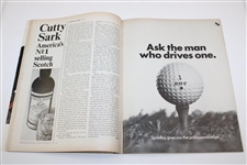 Jack Nicklaus Signed April 10th 1967 Sports Illustrated Magazine PSA# AM60419