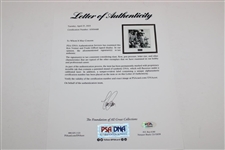 Ken Venturi & Frank Gifford Signed Photo From Pebble beach in 1959 Framed PSA #AN06448