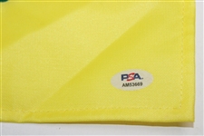 Fred Couples Signed 2005 Masters Embroidered Flag PSA#AM53669