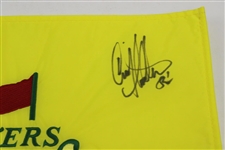 Fred Couples & Craig Stadler Signed 1997 Masters Embroidered Flag PSA#AM53670