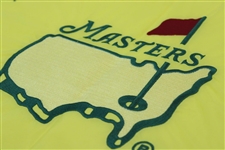 Fred Couples & Craig Stadler Signed 1997 Masters Embroidered Flag PSA#AM53670